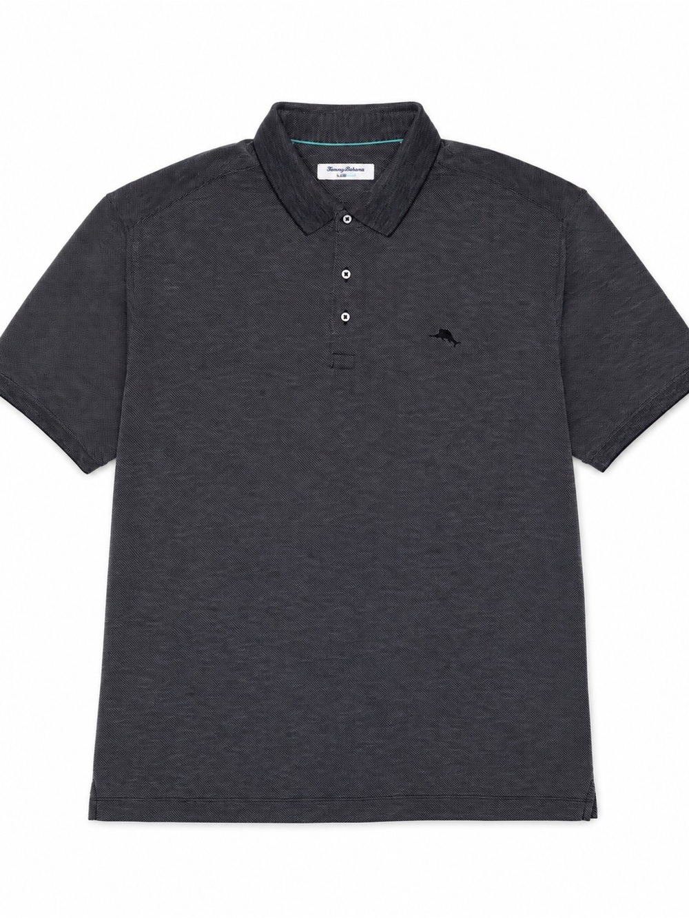 Tommy Bahama IslandZone Polo Men XXL Gray Tencel CoolMax Performance Shirt